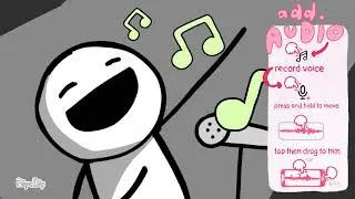 template add audio
