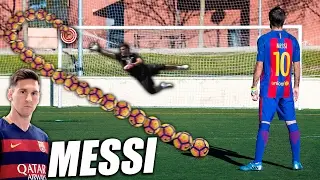 Aprende a Tirar Faltas como Leo Messi - Como Golpear al Balón como Messi (Curva Messi Tutorial)