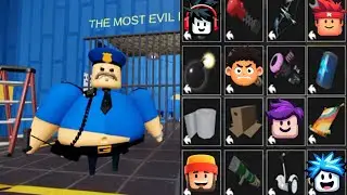 PLIYING WITH FREE ITEMS POLICE BOY ESCAPE PRISON! Obby Roblox! Gameplay Walkthrough No Death 4k 
