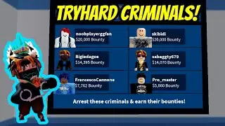 CRAZY HIGH BOUNTY SERVER HUNTING in Roblox Jailbreak!
