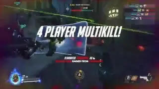 REUNITED Overwatch - Vallutaja on a 10 Player Kill Streak