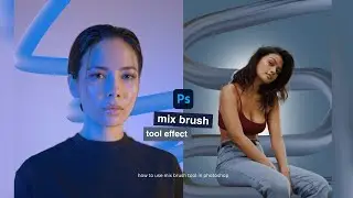 The Art of the Mix Brush Tool || photoshop 2024 || mixer brush photoshop tutorial graphic akash