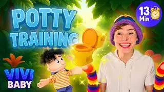 Jungle Potty Party! 🐒🌈 Let&rsquo;s Go Potty Together!- For toddlers with Vivi baby