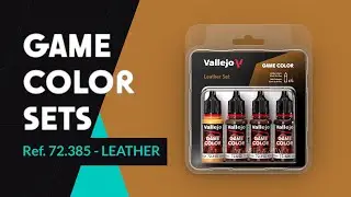 Ref. 72.385 LEATHER COLOR SET - Game Color