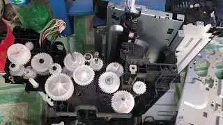 bongkar gear kyocera m2040dn