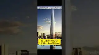 Top 10 Tallest Buildings In The World #top10 #dubai #saudiarabia #china #korea #facts #worldrecord