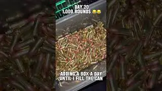 Ammo Can Fill ASMR Pt.20 #asmr #police #military #ammo #training #shooting #firearms #ccw #gun #edc