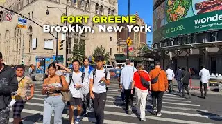 Come Walk With Me Through NYC’s Most Beautiful Brownstone Streets | Fort Greene Brooklyn New York 4K