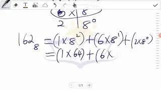Converting From Base 8 to Base 10   Example One