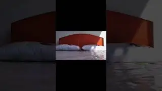 ✅Cama color cedro - 2 plazas