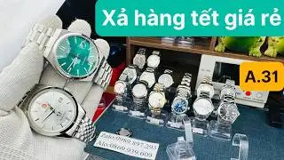 QXả 2 mẫu đồng hồ cơ nhật MIYOTA JAPAN CITIZEN giá rẻ có cọc 200k ngày tết ạ