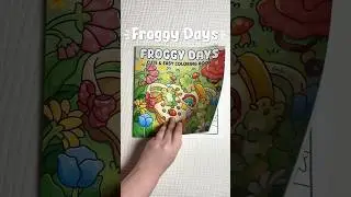 Apple Pie 🥧 Froggy Days Coloring Book #coloring #shorts