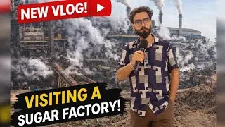 Sugar Factory Tour 🏭 | Ganna Se Cheeni Tak Ka Safar | Vlog