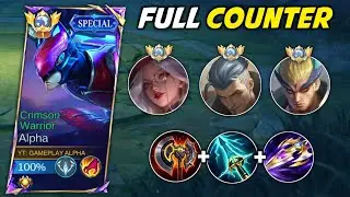 TIPS CARA ALPHA MENG COUNTER BALIK HERO MUSUH!? TIDAK SEMUDAH ITU MELAWAN NYA | MLBB
