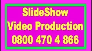 Stunning SlideShow Video Production - London UK - 0800 470 4 866