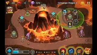 Castle Defense 2&bull;[Level 6-3] |#19|☆3 Stars☆[HD]&bull;Volcano Conflict