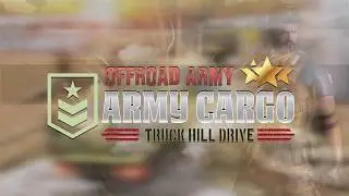 Offroad Army Cargo Truck Hill Drive
