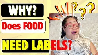 Why does FOOD need labels? Grocery stores are not necessarily selling food!? #shorts #food #market
