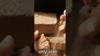 Crumbles🤎#asmr #shorts #short #sandcement #satisfying #cement #concrete #crumbling #viral #dusty