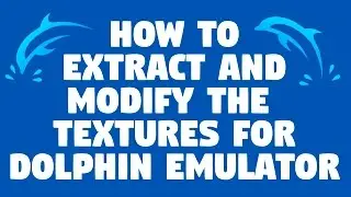 How to extract and import textures from and for Dolphin