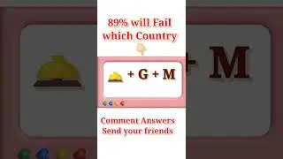 Intelligence Question ❓ Which Country in this Picture 📷 ! | 89% will Fail #intelligence #country