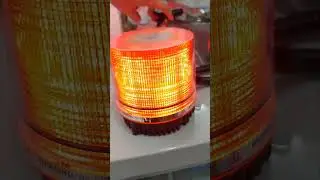 Code Red LED Warning Light 72LED Amber 12V or 24V #electx #electxelectricalsupply #warninglights
