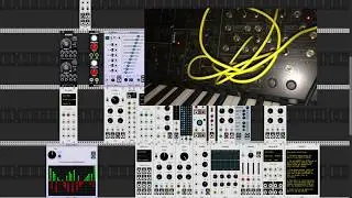 Secret Unlocked Simple Generative Ambient patch VCV Rack Korg MS20 mini Korg minologue