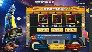 free fire game Brazil sarver discount event food truck 80 off discount 😍😍😍😍