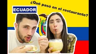 ¡¡PROBANDO COMIDA ECUATORIANA!! 🌽🍛
