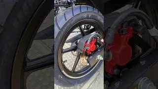2025 TVS Raider 125 with rear disc brake #bike #youtubeshorts