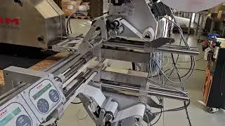 HM Systems Heavy Duty Cross Web Labeller | Final Test Before Shipment to the US
