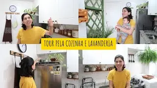 TOUR PELA COZINHA E LAVANDERIA