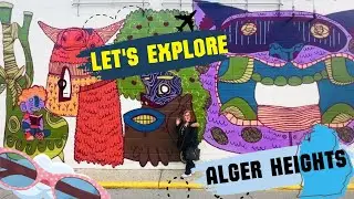 History Travel Vlog of Alger Heights in Grand Rapids MI | Small Town Shops & Great Restaurants