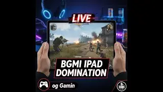 Bgmi live stream iPad A16 #. #Rank pushing  #BGMI#subscribe#like