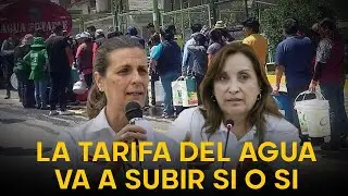 Peruanos pagarán más por el agua: guerra entre la Sunass y el gobierno de Dina Boluarte