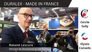Le Ministre de l'économie Roland Lescure sur Duralex au salon du Made In France 2025