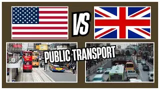 USA vs UK Public Transport &ndash; Cars vs Trains & Buses Explained | Transport Compared @TheAtlanticLens
