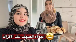 يومي في بيت اهل زوجي | وصفة معجنات من ايد سلفتي 😍