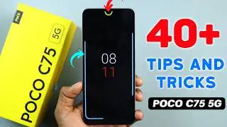 Poco C75 5G tips and tricks || poco c75 new 40+ hidden features in hindi