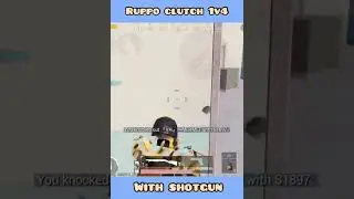 Ruppo: 1v4 Clutch VS Pro squad || PUBG MOBILE || #Short Proclips