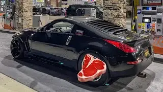 SINGLE TURBO 350Z GETS DRAG WHEELS! WELD S71