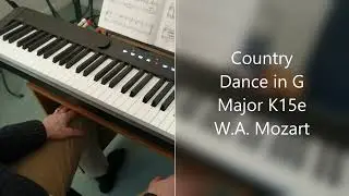 Country Dance in G Major K.15e - W.A. Mozart (Alfred Masterworks Classics 4)