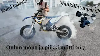 Oulun mopo ja piikki miitti 26.7