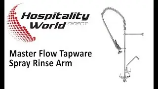 Master Flow Tapware Spray Rinse Arm - Hospitality World Direct