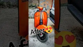 Vespa Transformation #vespa #vespa50special #vespas