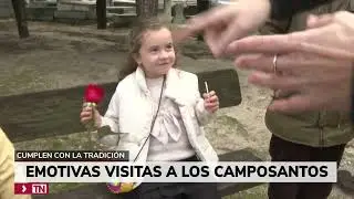 Telemadrid - Buenos Días - Día de Todos los Santos en Cementerio Ntra. Sra. de la Almudena