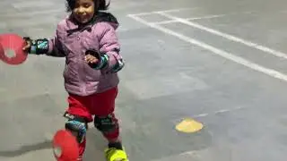 Inline skate crossing with fun #viralvideo #reels #motivation 