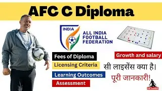AFC C License Football Coaching Course - Cees | Criteria | Eligibility #aiff #Clicense #afc