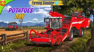 POTATOES Day! One Day with Every Crop | Farming Simulator 23 Mobile Gameplay