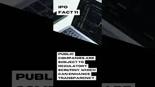 Public companies are subject to regulatory scrutiny, which can enhance transparency